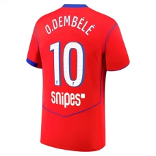 Paris Saint Germain O.Dembélé 10 Kolmas Pelipaita 2025-26 Jalkapallo Pelipaidat Peliasut