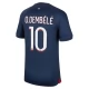 Paris Saint Germain O.Dembélé 10 Kotipelipaita 2023-24 Jalkapallo Pelipaidat Peliasut