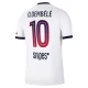 Paris Saint Germain O.Dembélé 10 Vieraspaita 2026-27 Pelipaita