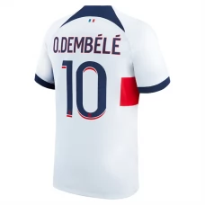 Paris Saint Germain O.Dembélé 10 Vieraspelipaita 2023-24 Jalkapallo Pelipaidat Peliasut
