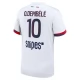 Paris Saint Germain O.Dembélé 10 Vieraspelipaita 2025-26 Jalkapallo Pelipaidat Peliasut