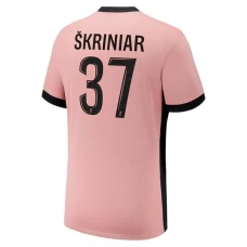 Paris Saint Germain Škriniar 37 Kolmas Pelipaita 2024-25 Jalkapallo Pelipaidat Peliasut