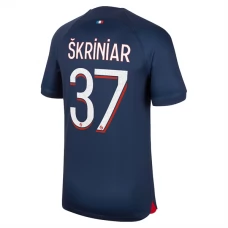 Paris Saint Germain Škriniar 37 Kotipelipaita 2023-24 Jalkapallo Pelipaidat Peliasut
