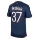 Paris Saint Germain Škriniar 37 Kotipelipaita 2023-24 Jalkapallo Pelipaidat Peliasut