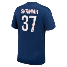 Paris Saint Germain Škriniar 37 Kotipelipaita 2024-25 Jalkapallo Pelipaidat Peliasut