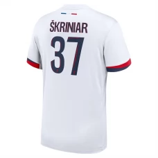 Paris Saint Germain Škriniar 37 Vieraspelipaita 2024-25 Jalkapallo Pelipaidat Peliasut