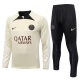 Paris Saint Germain Verryttelypuku 2023-24 - 1-4 Zip Beige
