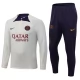 Paris Saint Germain Verryttelypuku 2023-24 - 1-4 Zip Valkoinen