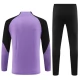 Paris Saint Germain Verryttelypuku 2023-24 - 1-4 Zip Violetti Musta