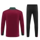 Paris Saint Germain Verryttelypuku 2024-25 - 1-4 Zip Punainen