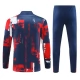 Paris Saint Germain Verryttelypuku 2024-25 - 1-4 Zip Sininen