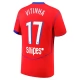 Paris Saint Germain Vitinha 17 Kolmas Pelipaita 2025-26 Jalkapallo Pelipaidat Peliasut