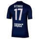 Paris Saint Germain Vitinha 17 Kotipelipaita 2025-26 Jalkapallo Pelipaidat Peliasut