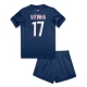 Paris Saint Germain Vitinha 17 Lasten Kotipelipaita 2024-25 Jalkapallo Pelipaidat Peliasut