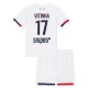 Paris Saint Germain Vitinha 17 Lasten Vieraspelipaita 2025-26 Jalkapallo Pelipaidat Peliasut