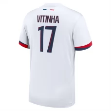 Paris Saint Germain Vitinha 17 Vieraspelipaita 2024-25 Jalkapallo Pelipaidat Peliasut