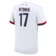 Paris Saint Germain Vitinha 17 Vieraspelipaita 2024-25 Jalkapallo Pelipaidat Peliasut