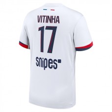 Paris Saint Germain Vitinha 17 Vieraspelipaita 2025-26 Jalkapallo Pelipaidat Peliasut