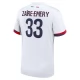 Paris Saint Germain Zaïre-Emery 33 Vieraspelipaita 2024-25 Jalkapallo Pelipaidat Peliasut
