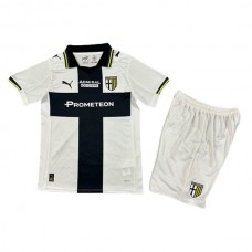Parma Calcio 1913 Lasten Kotipelipaita 2025-26 Jalkapallo Pelipaidat Peliasut