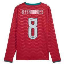 Portugali B.Fernandes 8 MM Kotipaita 2026 Pelipaita Long Sleeve