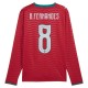 Portugali B.Fernandes 8 MM Kotipaita 2026 Pelipaita Long Sleeve