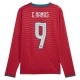 Portugali G.Ramos 9 MM Kotipaita 2026 Pelipaita Long Sleeve