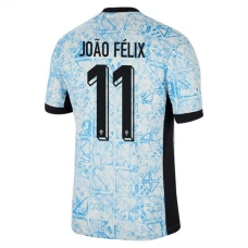 Portugali João Félix 11 Vieraspelipaita EM 2024 Jalkapallo Pelipaidat Peliasut
