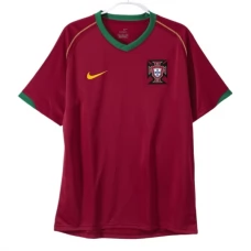 Portugali Kotipelipaita Retro 2006 Jalkapallo Pelipaidat Peliasut