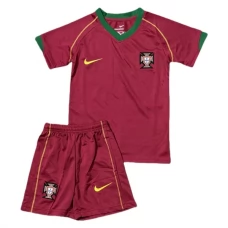 Portugali Lasten Kotipelipaita Retro 2006 Jalkapallo Pelipaidat Peliasut