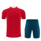 Portugali Lasten Tracksuit(Paita+Shorts) 2026-27 Punainen