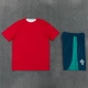 Portugali Lasten Tracksuit(Paita+Shorts) 2026-27 Punainen