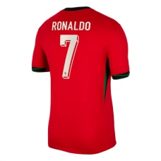 Portugali Ronaldo 7 Kotipelipaita EM 2024 Jalkapallo Pelipaidat Peliasut