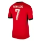 Portugali Ronaldo 7 Kotipelipaita EM 2024 Jalkapallo Pelipaidat Peliasut