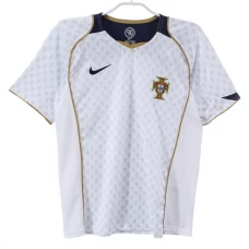 Portugali Vieraspelipaita Retro 2004 Jalkapallo Pelipaidat Peliasut