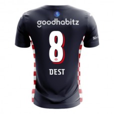 PSV Eindhoven Dest 8 Vieraspelipaita 2025-26 Jalkapallo Pelipaidat Peliasut