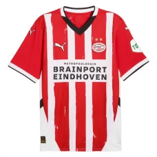 PSV Eindhoven Kotipelipaita 2024-25 Jalkapallo Pelipaidat Peliasut