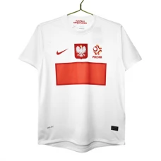 Puola Kotipelipaita Retro 2012 Jalkapallo Pelipaidat Peliasut