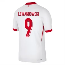 Puola Lewandowski 9 Kotipelipaita EM 2024 Jalkapallo Pelipaidat Peliasut