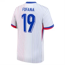 Ranska Fofana 19 Vieraspelipaita EM 2024 Jalkapallo Pelipaidat Peliasut