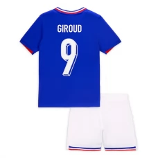 Ranska Giroud 9 Lasten Kotipelipaita EM 2024 Jalkapallo Pelipaidat Peliasut
