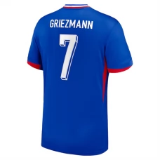Ranska Griezmann 7 Kotipelipaita EM 2024 Jalkapallo Pelipaidat Peliasut