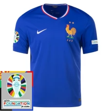 Ranska Kotipelipaita EM 2024 Jalkapallo Pelipaidat Peliasut Patch