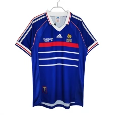 Ranska Kotipelipaita Retro 1998 Jalkapallo Pelipaidat Peliasut