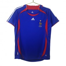Ranska Kotipelipaita Retro 2006 Jalkapallo Pelipaidat Peliasut