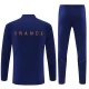 Ranska Lasten Tracksuit 2026-27 - 1-4 Zip Sininen