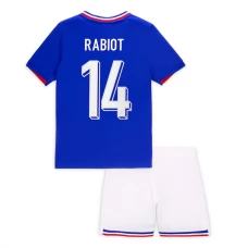 Ranska Rabiot 14 Lasten Kotipelipaita EM 2024 Jalkapallo Pelipaidat Peliasut