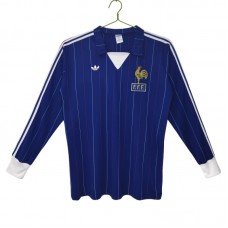 Ranska Retro Kotipaita 1980-82 Pelipaita Long Sleeve