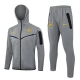 Ranska Treenitakki Suits 2024-25 - Huppari Harmaa