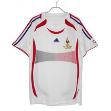 Ranska Vieraspelipaita Retro 2006 Jalkapallo Pelipaidat Peliasut